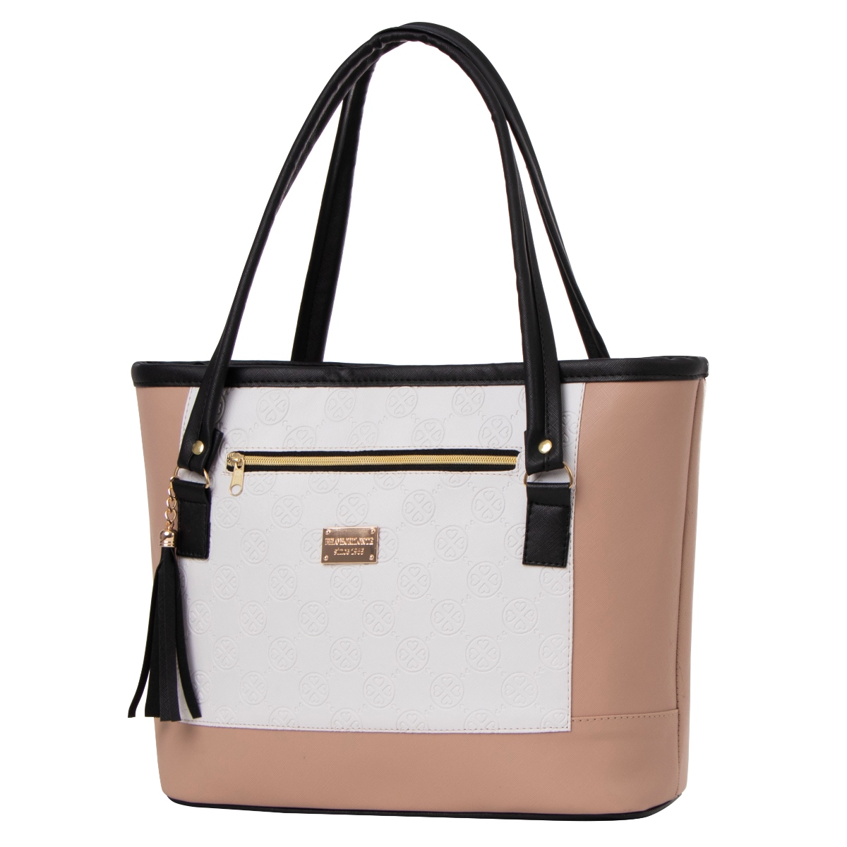Foto 2 | Bolsa Fana Lala Color Blanco / Maquillaje Se Única