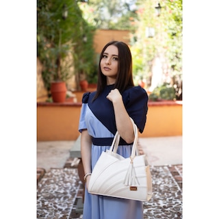 Foto 4 | Bolsa Fana Kanya Color Perla Original