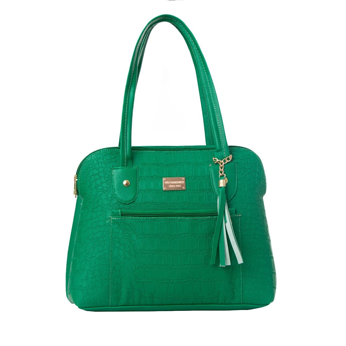 Bolsa Fana Idalia Color Verde Con Asas