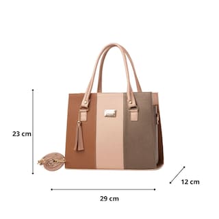 Foto 3 | Bolsa Fana Irem Color Camel/antimonio Preciosa