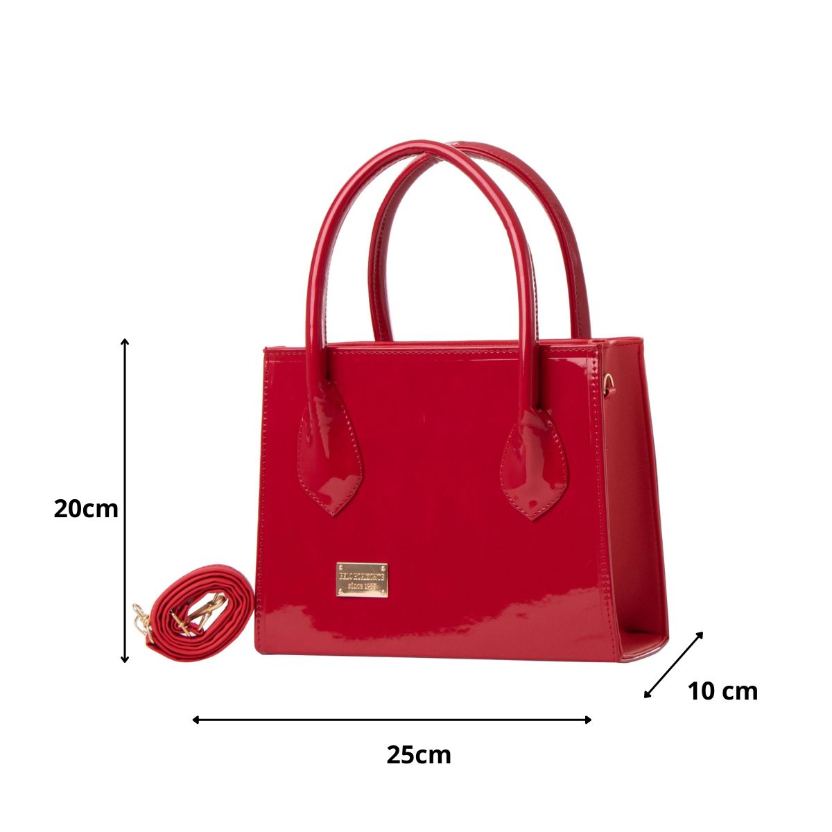 Foto 4 pulgar | Bolsa Fana Jena Color Rojo Fashions