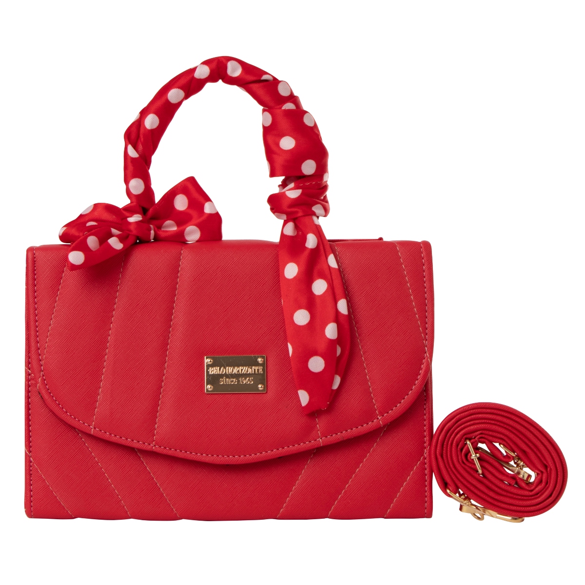 Bolsa Fana Milan Color Rojo Fina