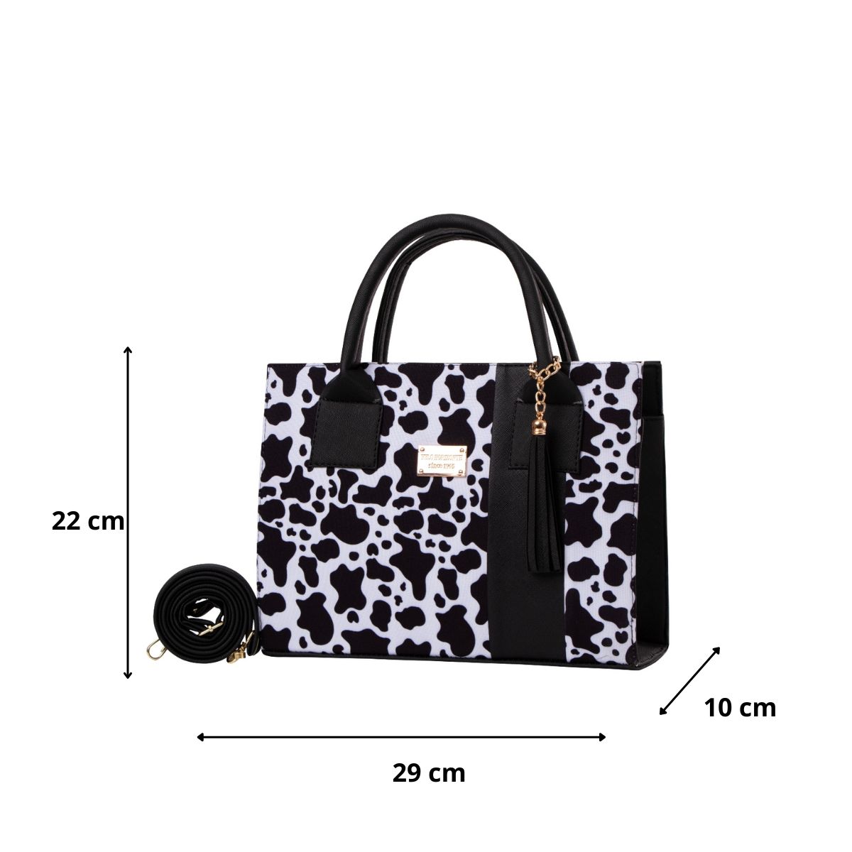 Foto 3 | Bolsa Fana Kady Color Vaca Con Asas