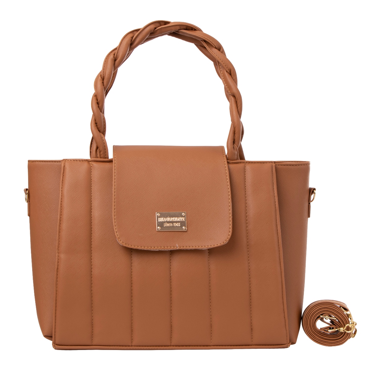 Bolsa Fana Kaira Color Camel Preciosa