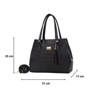 Foto 3 | Bolsa Fana Ileana Color Negro Bonita