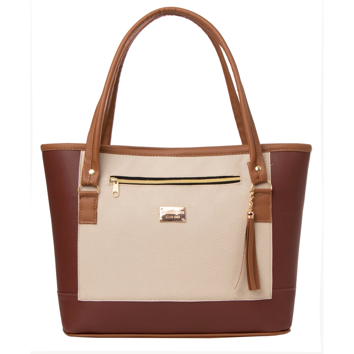 Foto 2 pulgar | Bolsa Fana Lala Color Beige / Cognac Fashions