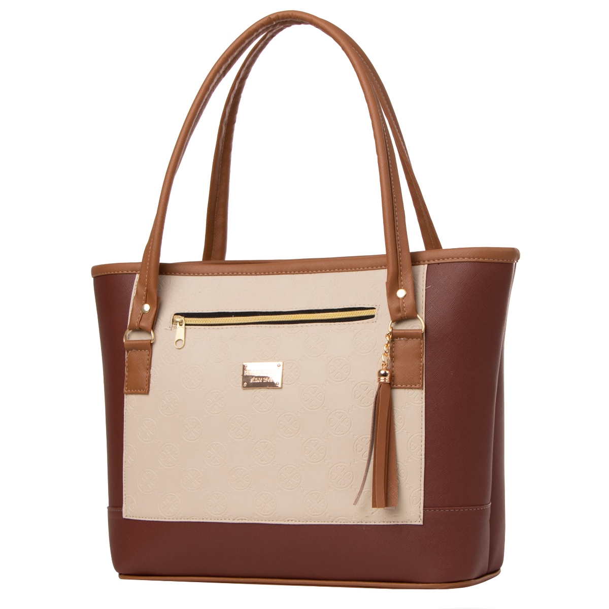 Foto 2 | Bolsa Fana Lala Color Beige / Cognac Fashions