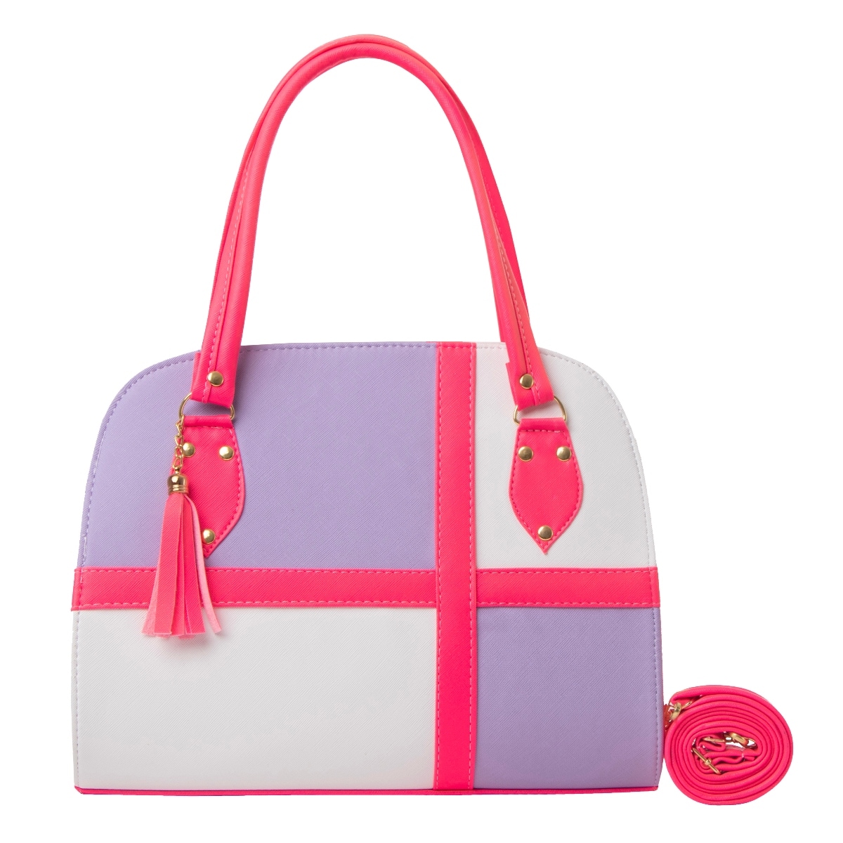 Bolsa Fana Ilma Color Neon / Lila Con Asas | Coppel.com