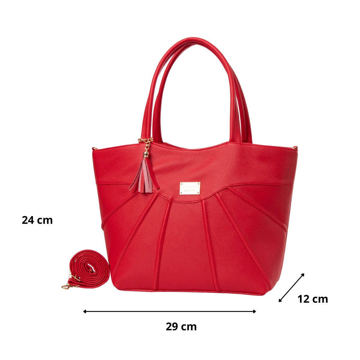 Foto 4 pulgar | Bolsa Fana Kaia Color Rojo Bonita