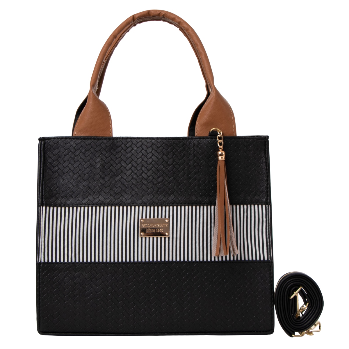 Foto 1 | Bolsa Fana Malva Color Negro Preciosa