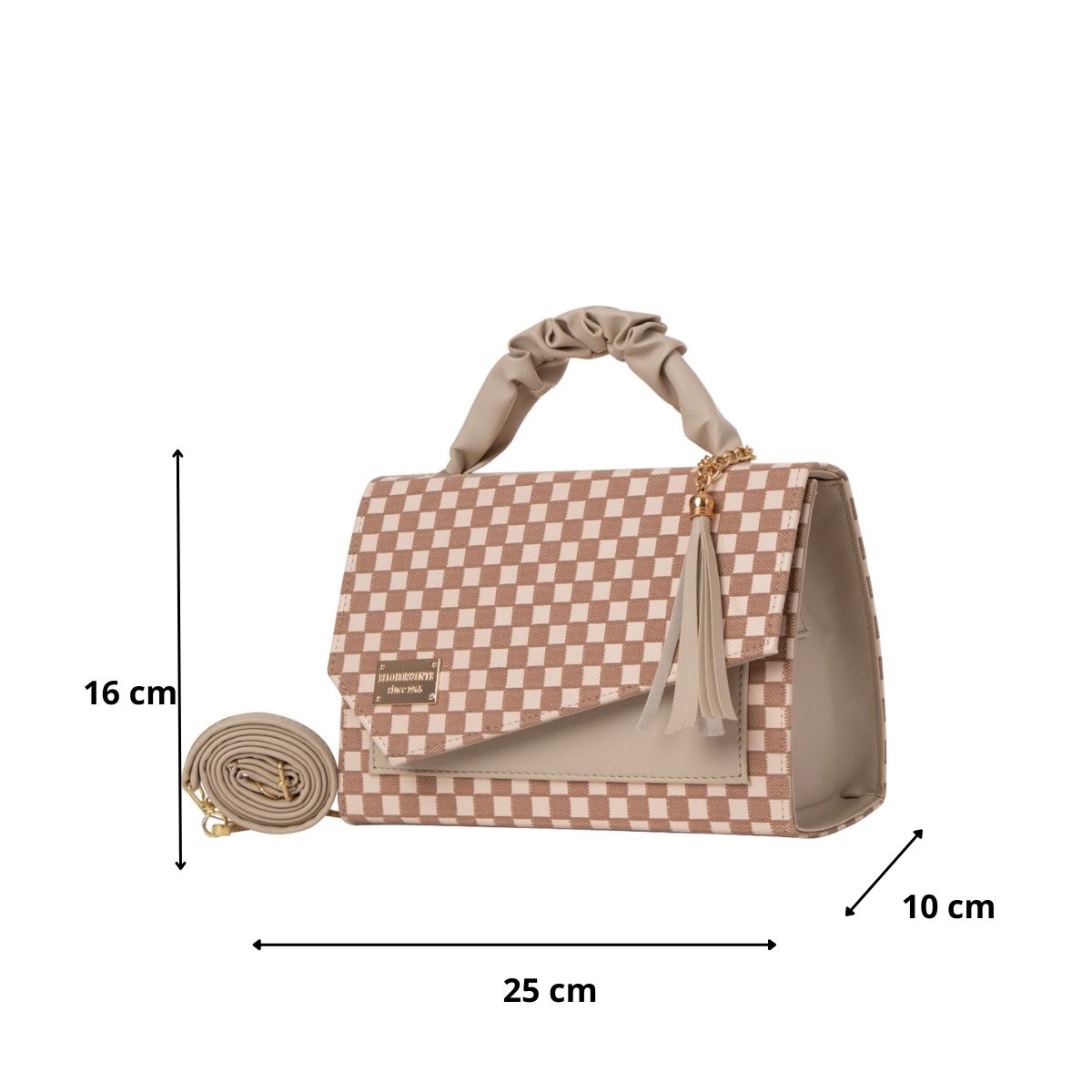 Foto 4 pulgar | Bolsa Fana Melody Color Beige Especial