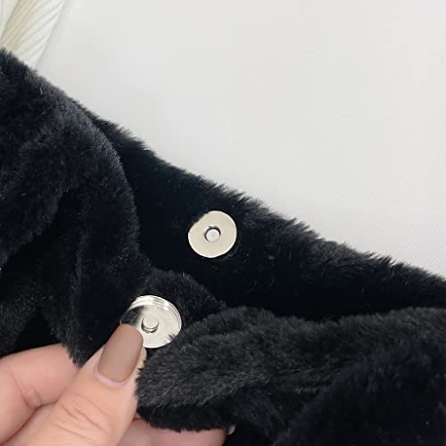 Foto 8 | Venta Internacional - Bolso De Hombro Para Axilas Para Mujer, Esponjoso, Color Liso Para Mujer