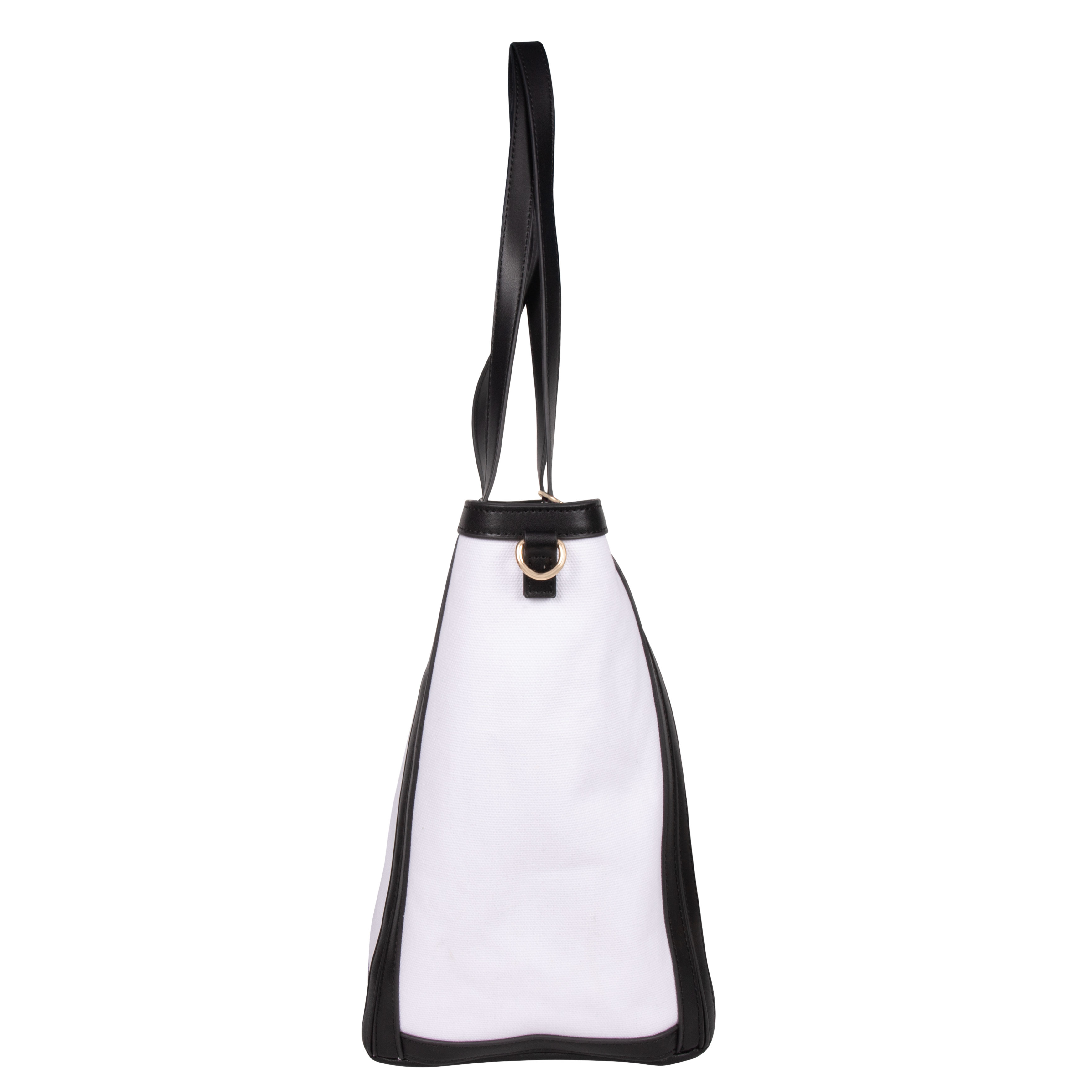 Foto 3 pulgar | Bolsa Tote Marca Nicole Lee De Tela Con Textura Lady In Black