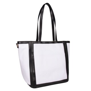 Foto 4 | Bolsa Tote Marca Nicole Lee De Tela Con Textura Lady In Black