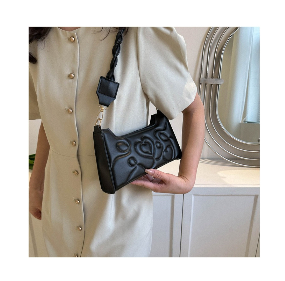 Foto 3 | Bolsa Negra para Mujer