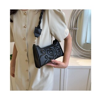 Foto 3 | Bolsa Negra para Mujer