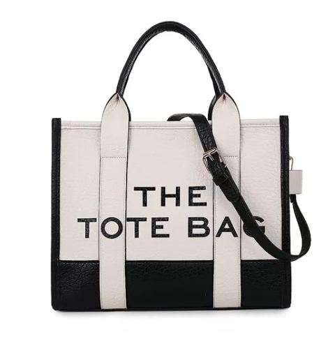 Foto 2 pulgar | Thetotebag Bolso, Blanco