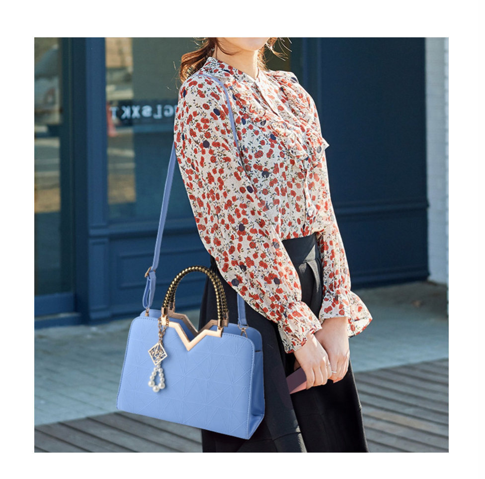 Foto 2 | Bolso Tote Azul
