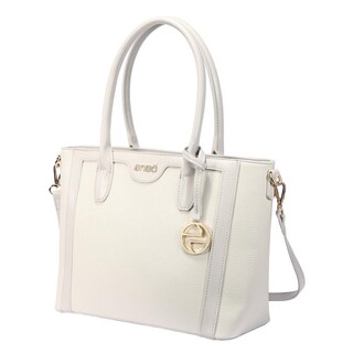Foto 2 | Bolsa Tote Para Mujer Enso Eb506ttw Color Off White Blanco