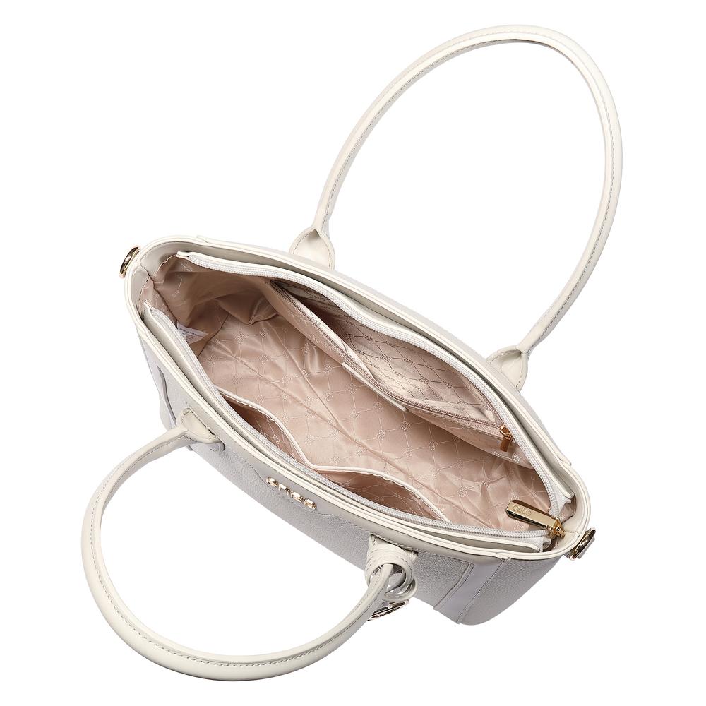 Foto 5 pulgar | Bolsa Tote Para Mujer Enso Eb506ttw Color Off White Blanco