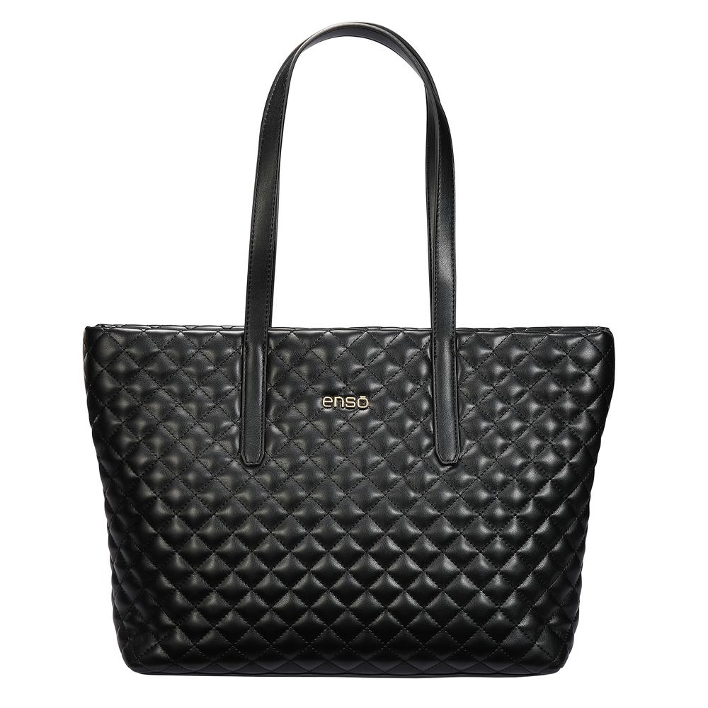 Foto 2 pulgar | Bolsa Tote Para Mujer Enso Eb606ttb Color Negro Negro