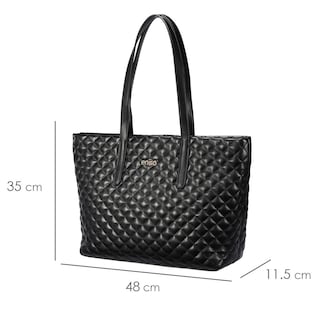 Foto 6 | Bolsa Tote Para Mujer Enso Eb606ttb Color Negro Negro
