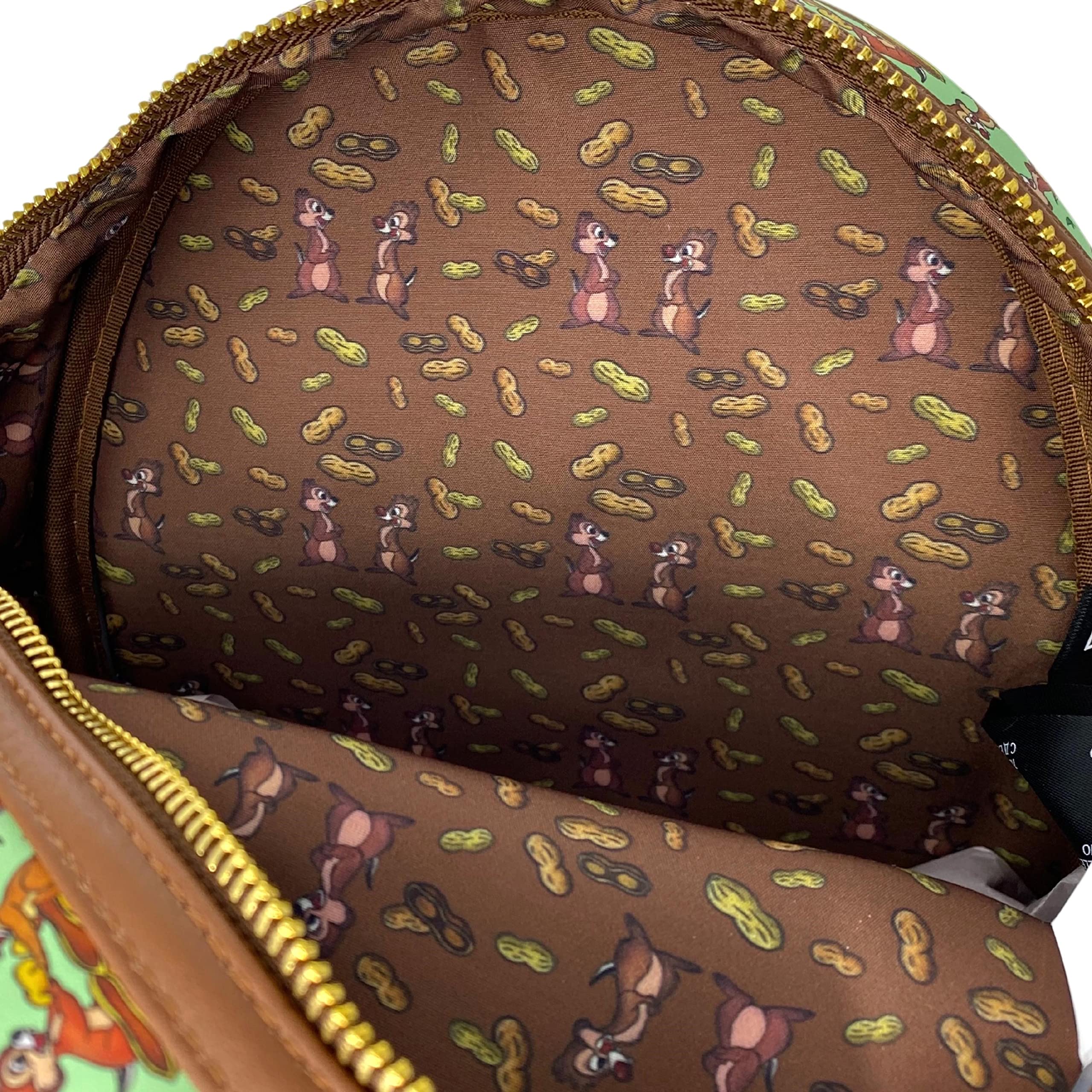 Foto 5 pulgar | Mochila con Estampado Chip N Dale Exclusivo de Loungefly - Venta Internacional