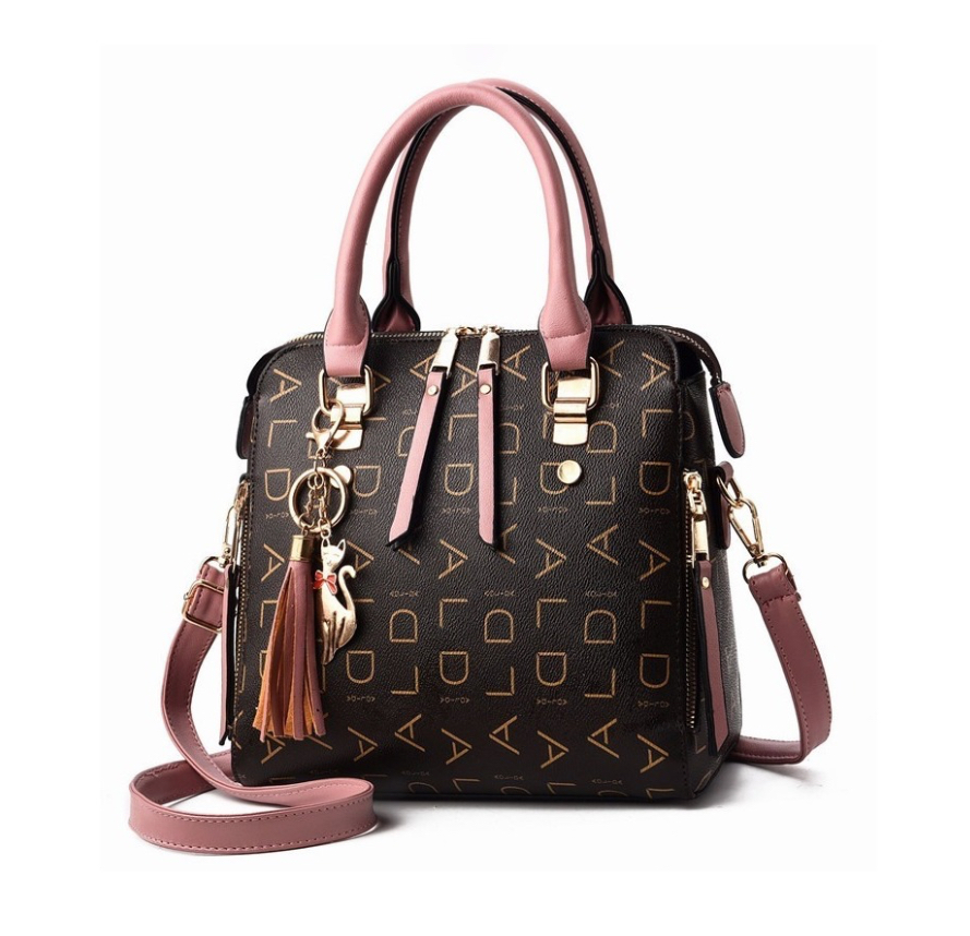 Foto 1 | Tote Rosa de Gran Capacidad