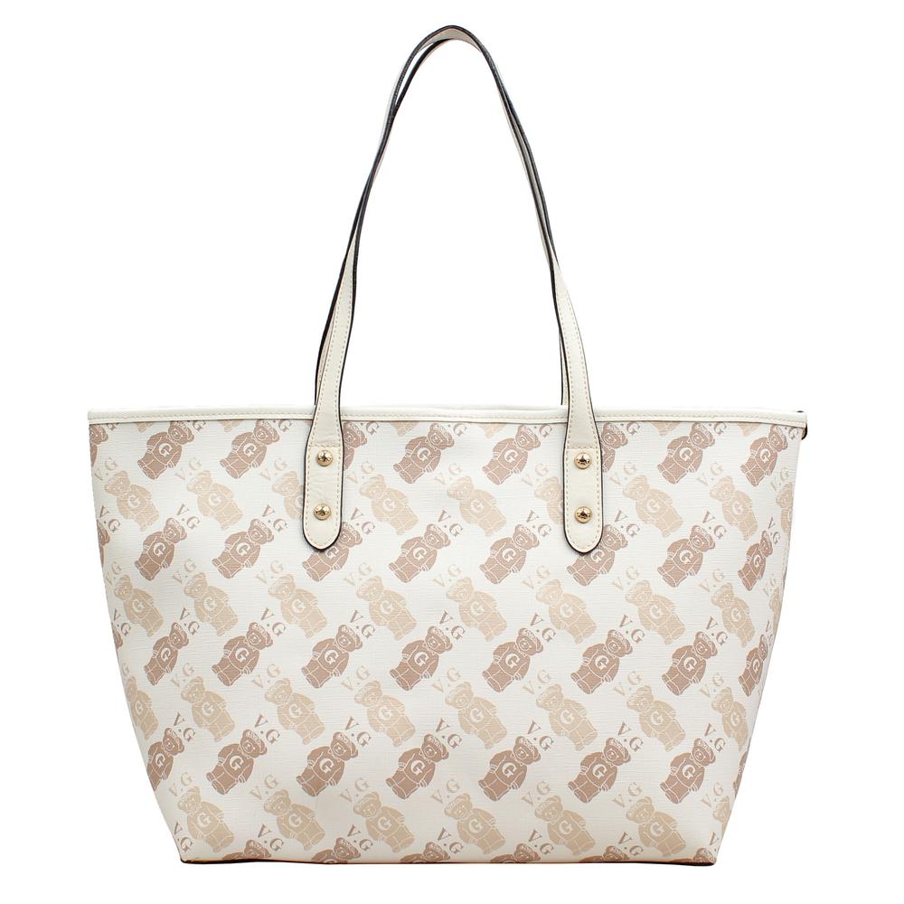 Foto 3 pulgar | Bolsa Tote Van Gogh Bear Vgbtt011be Beige Para Mujer