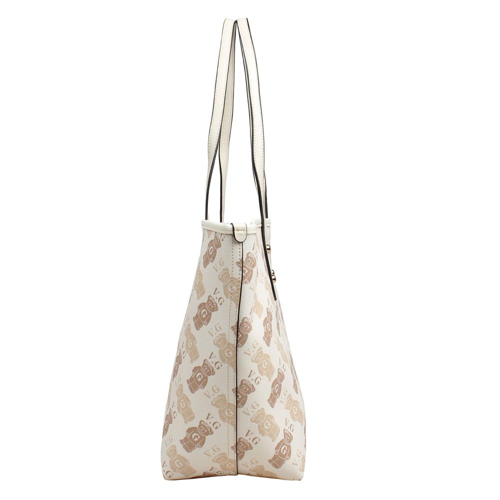 Foto 4 pulgar | Bolsa Tote Van Gogh Bear Vgbtt011be Beige Para Mujer