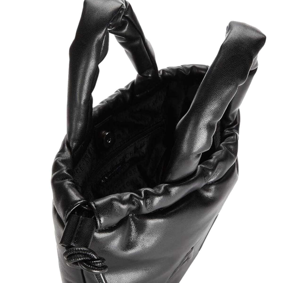Foto 3 | Bolsa Armani Exchange Negra para Mujer