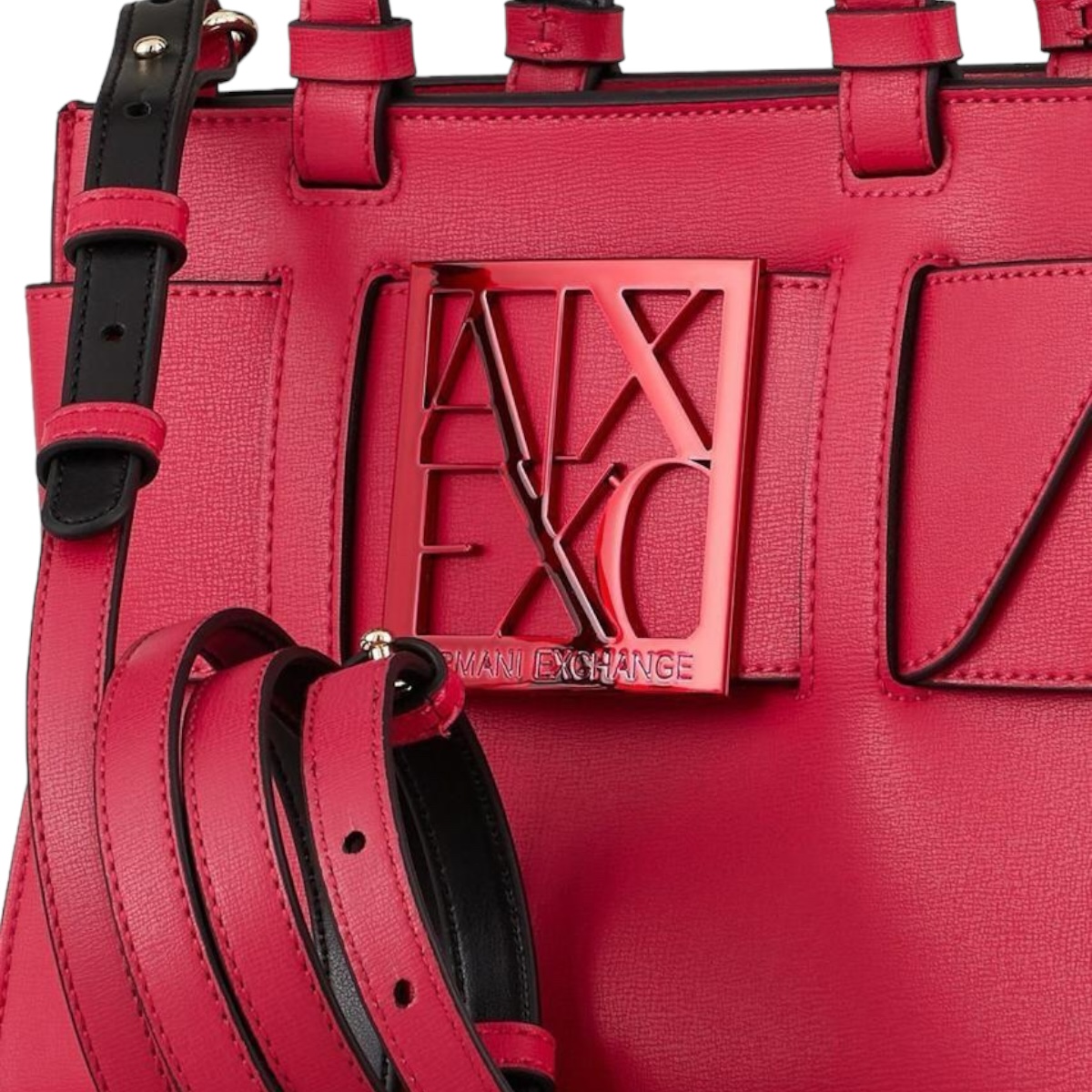Foto 2 | Tote Fiusha Mediana Armani Exchange Rosa