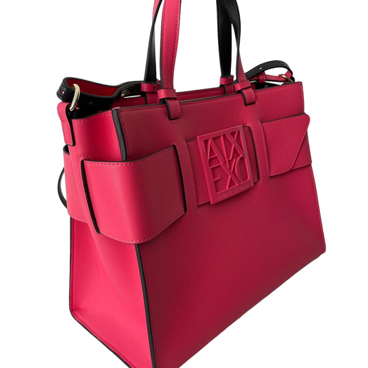 Foto 5 | Tote Fiusha Mediana Armani Exchange Rosa