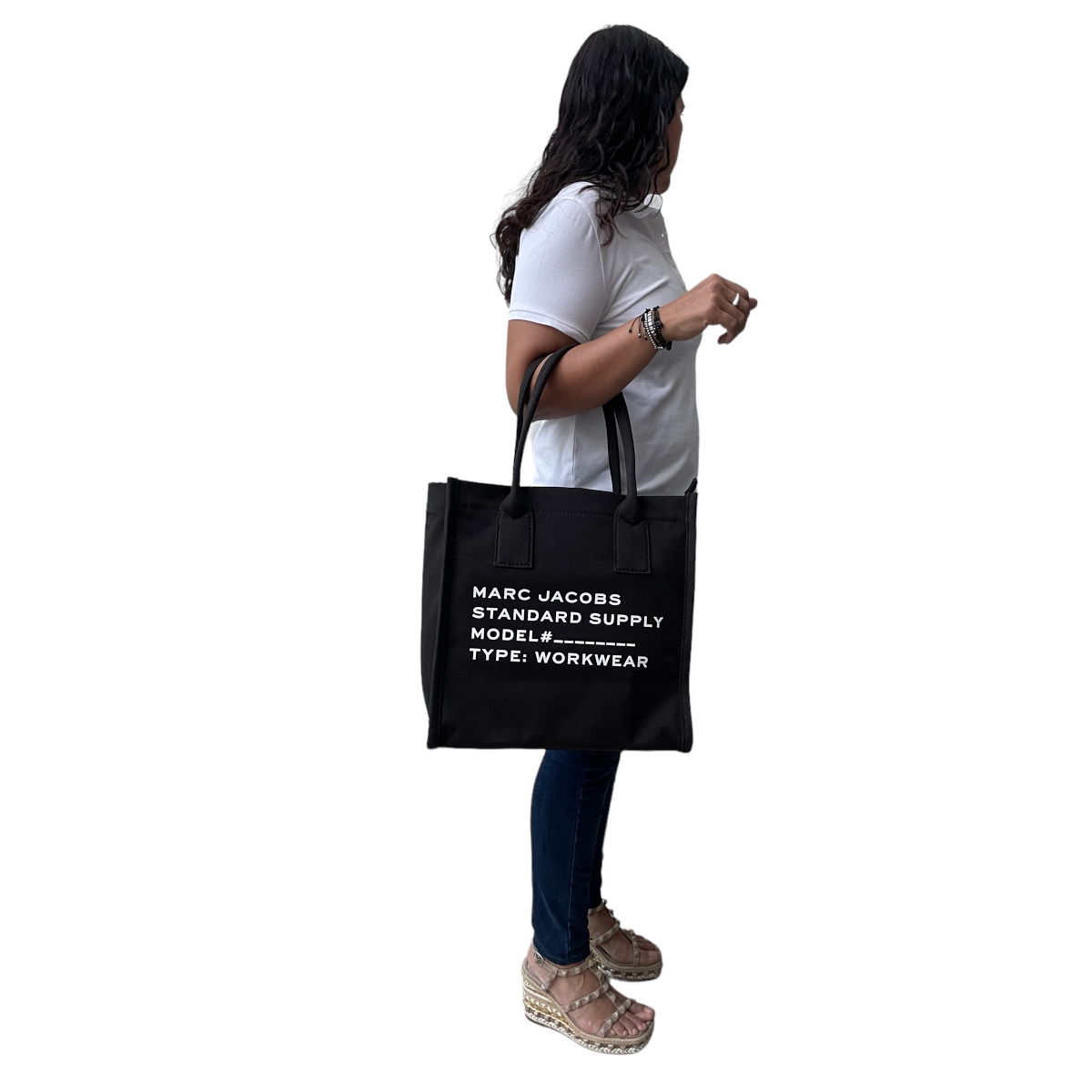 Foto 6 pulgar | Bolsa The Tote Bag Marc Jacobs Negra
