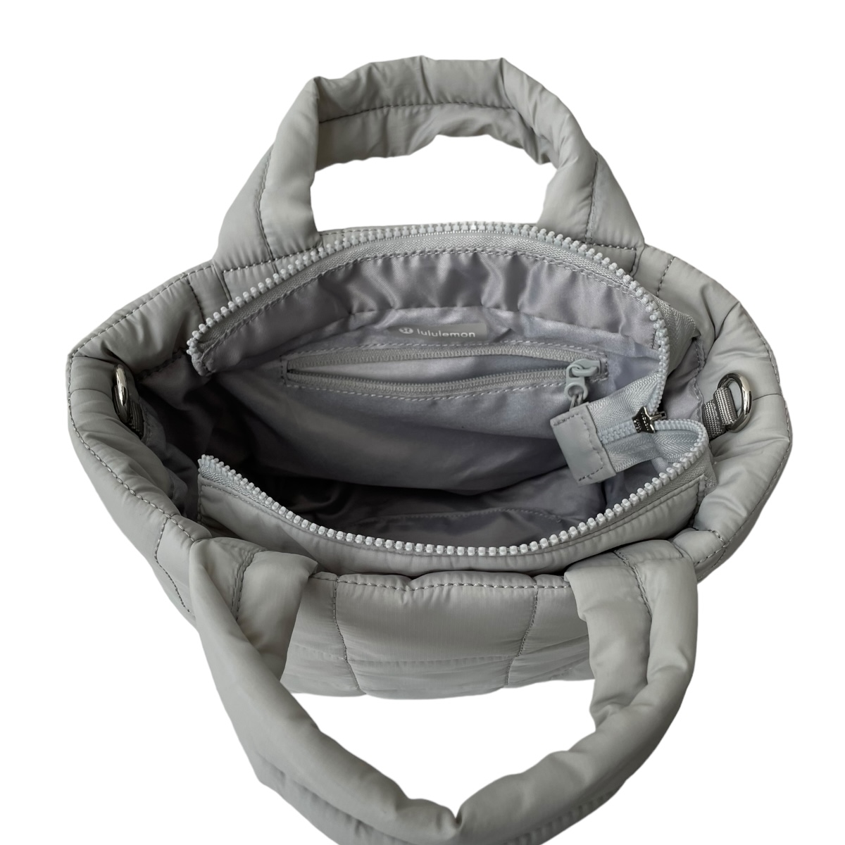 Foto 4 pulgar | Bolsa Para Dama Lululemon Crossbody Quilted Grey