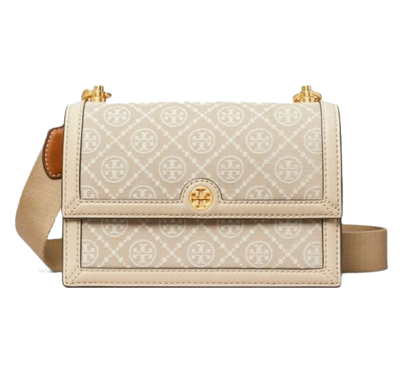 Foto 3 pulgar | Bolsa Tory Burch Beige para Mujer