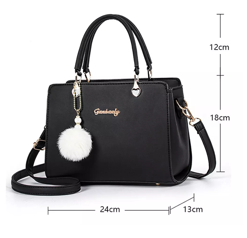Foto 4 pulgar | Shoulder Bag Belug Negra