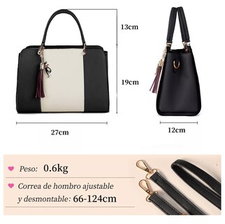 Foto 3 | Bolsa Tote PU Belug Multicolor