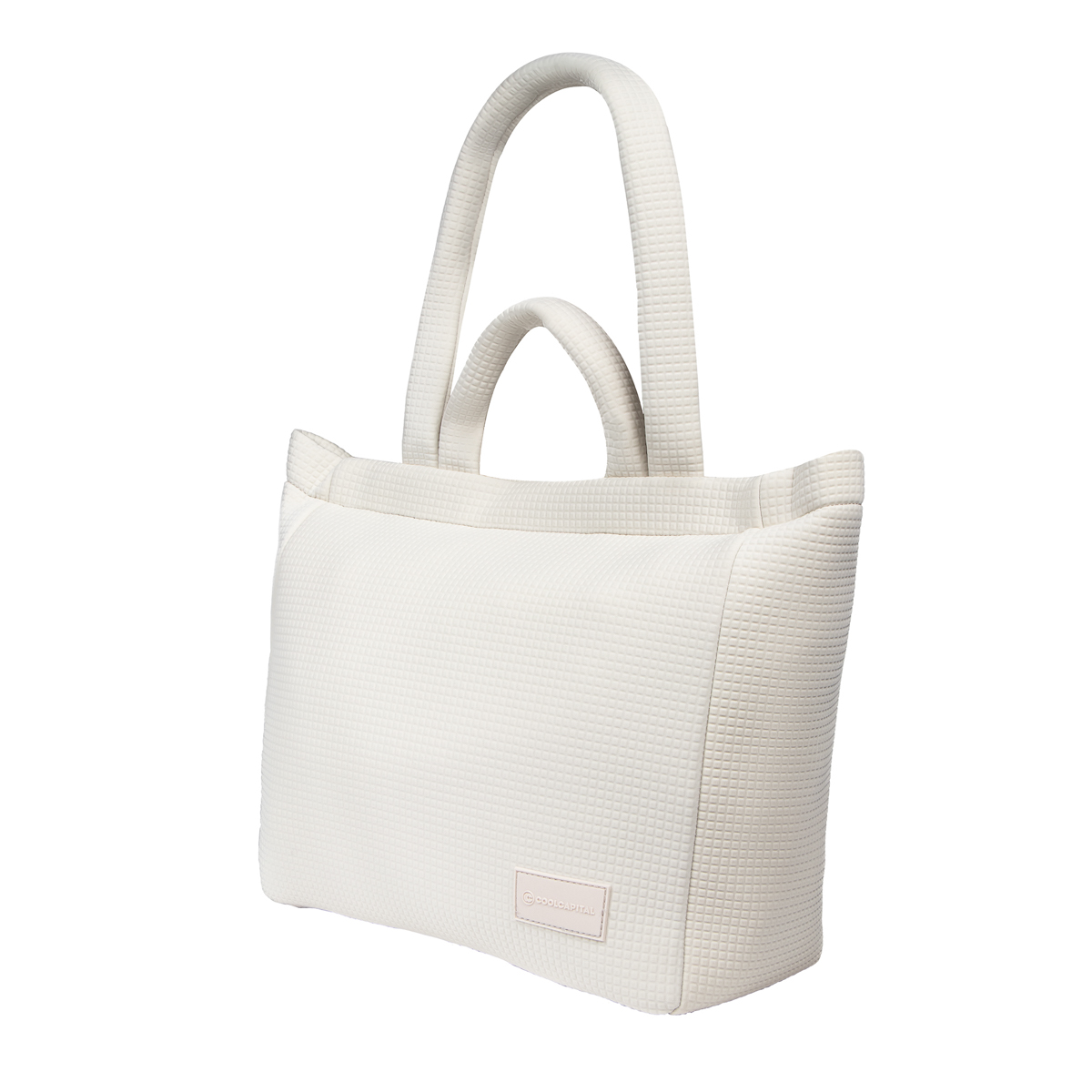 Foto 3 pulgar | Bolsa para Laptop Nara Tote Coolcapital Blanca