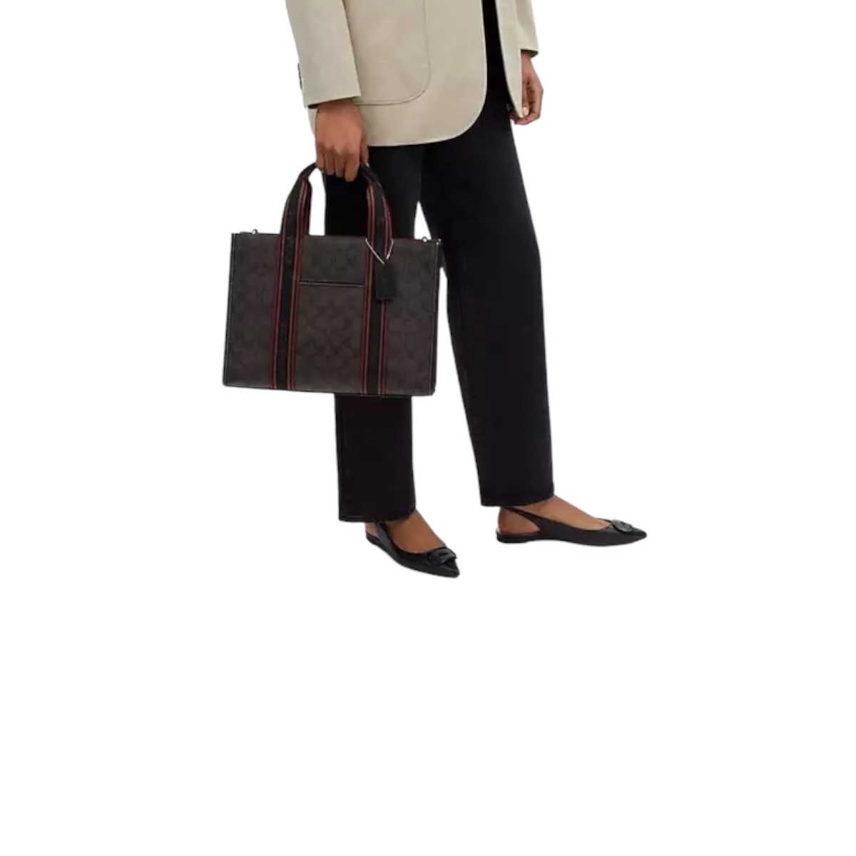 Foto 6 pulgar | Bolsa Coach Tote Smith Signature