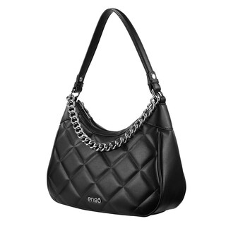Foto 5 | Bolsa Hobo Mujer Enso Eb243116hbb Negro Negro