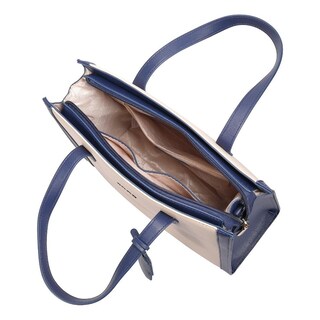 Foto 3 | Bolsa Tote Enso Soleil Chic Mujer Eb2432ttbl13 Beige/azul Marino Beige