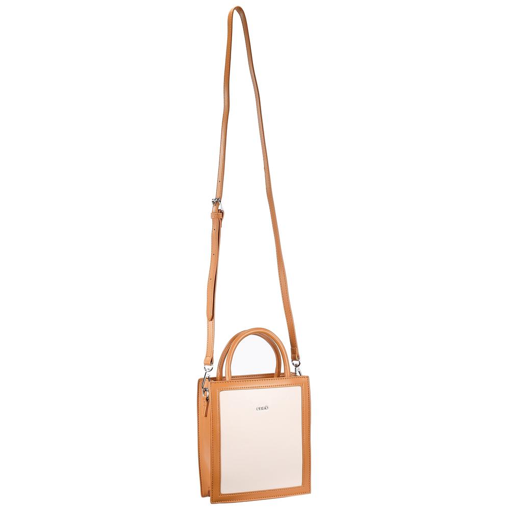 Foto 5 pulgar | Bolsa Mini Tote Mujer Enso Eb243103mtbe Beige/camel Beige