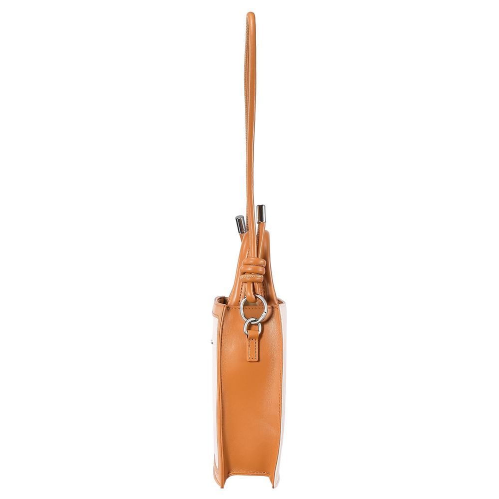 Foto 5 | Bolsa Mini Tote Mujer Enso Eb243103mtbe Beige/camel Beige