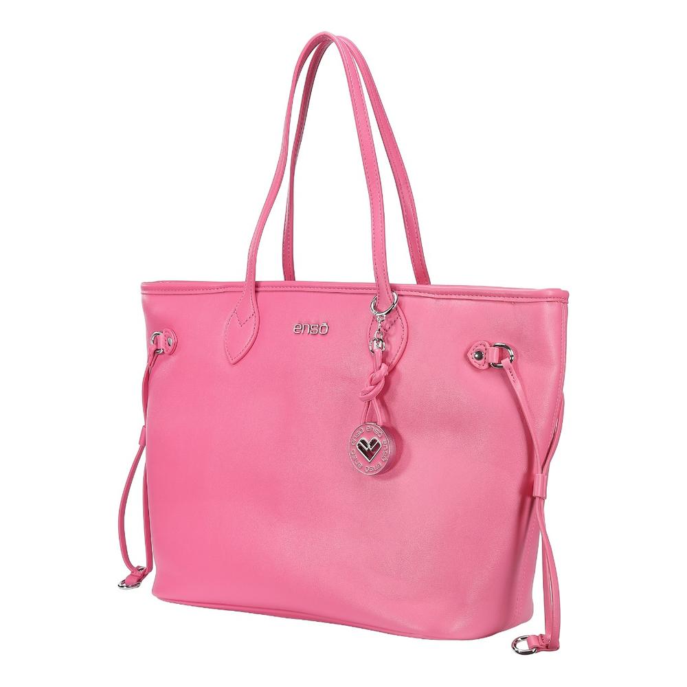 Foto 7 pulgar | Bolsa Tote Enso Amor De Verano Mujer Eb2432ttp05 Rosa Rosa