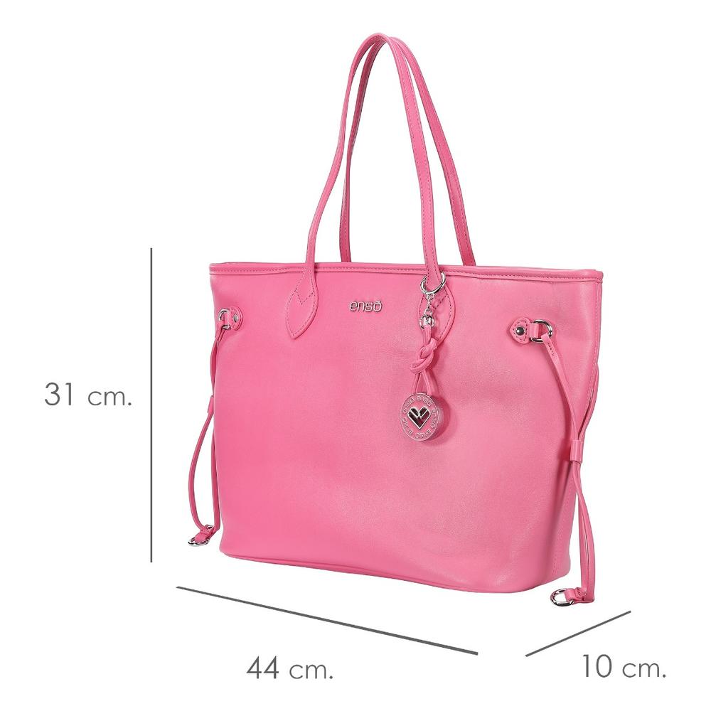 Foto 7 | Bolsa Tote Enso Amor De Verano Mujer Eb2432ttp05 Rosa Rosa