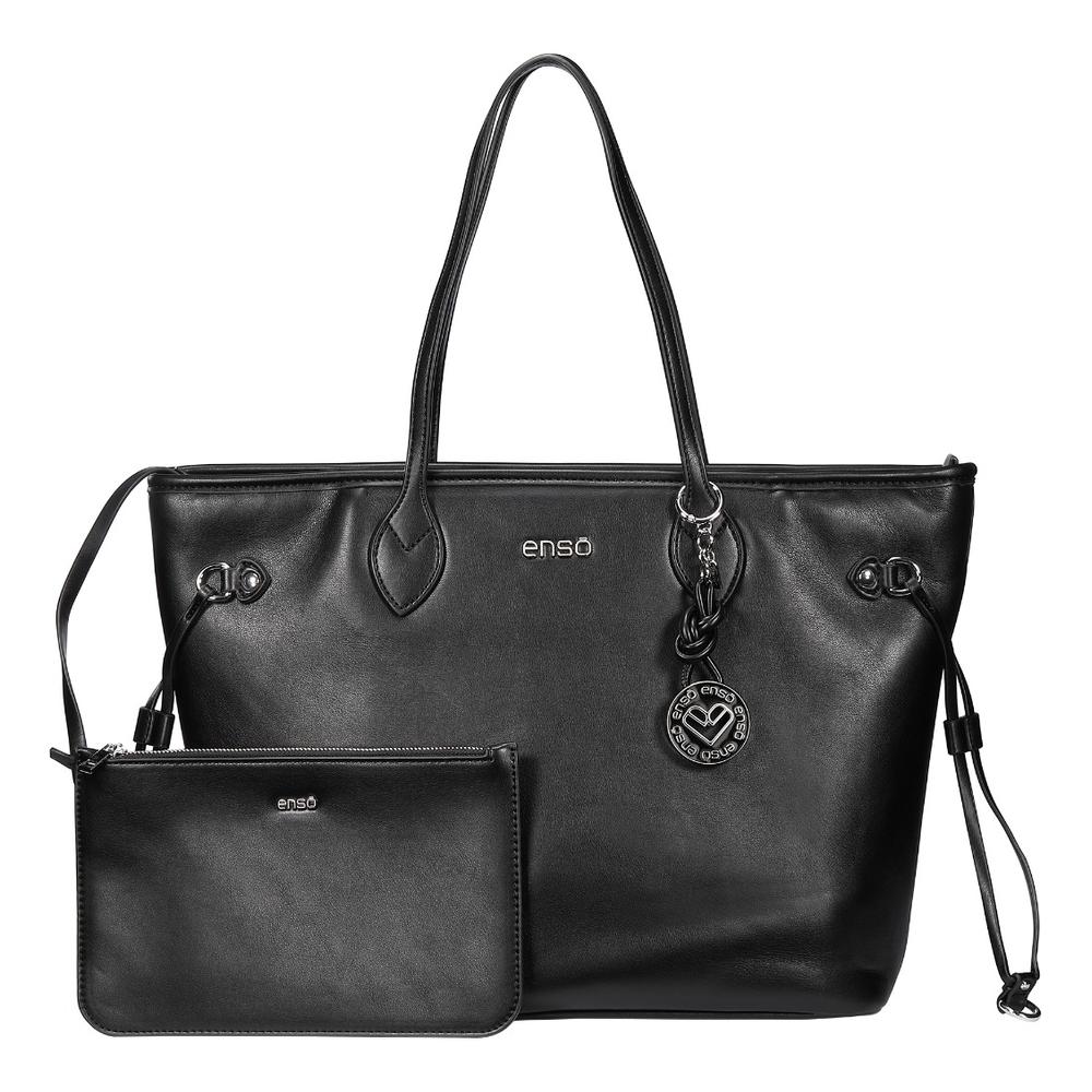 Foto 2 pulgar | Bolsa Tote Enso Amor De Verano Mujer Eb2432ttb04 Negro Negro