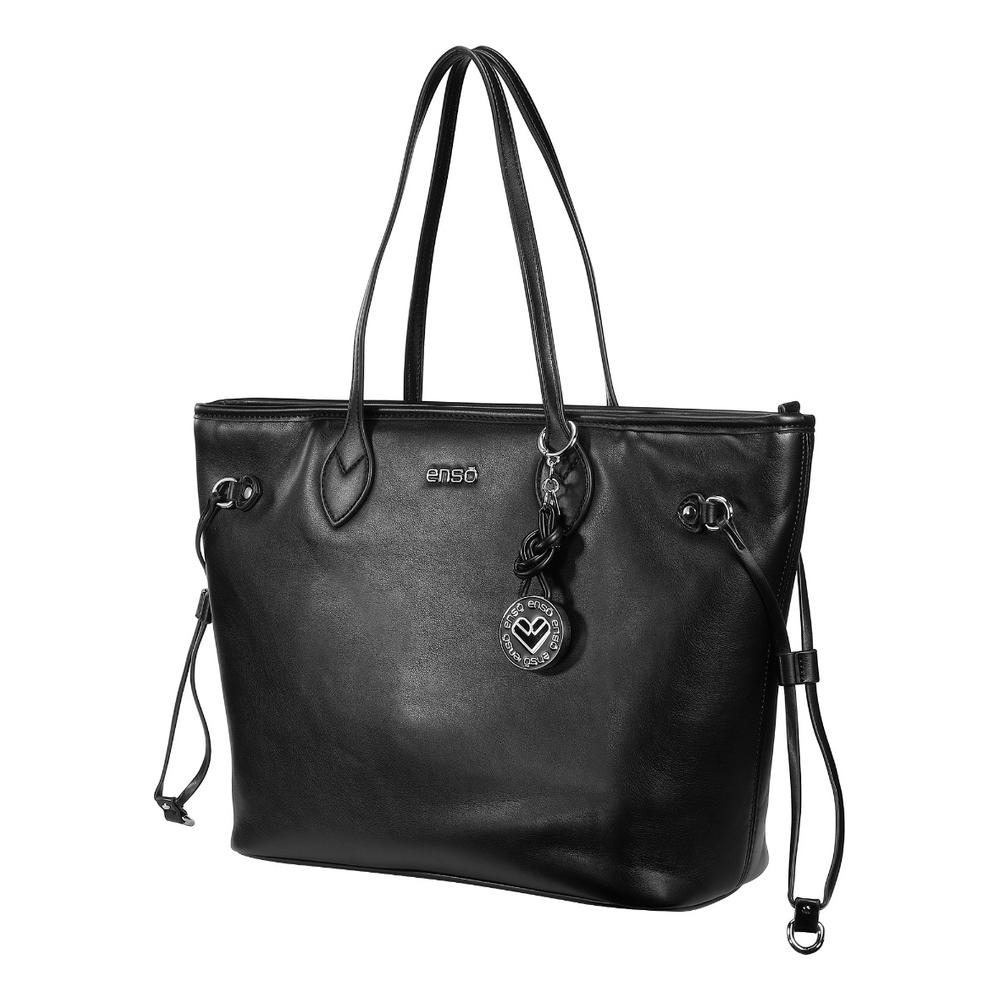 Foto 4 pulgar | Bolsa Tote Enso Amor De Verano Mujer Eb2432ttb04 Negro Negro