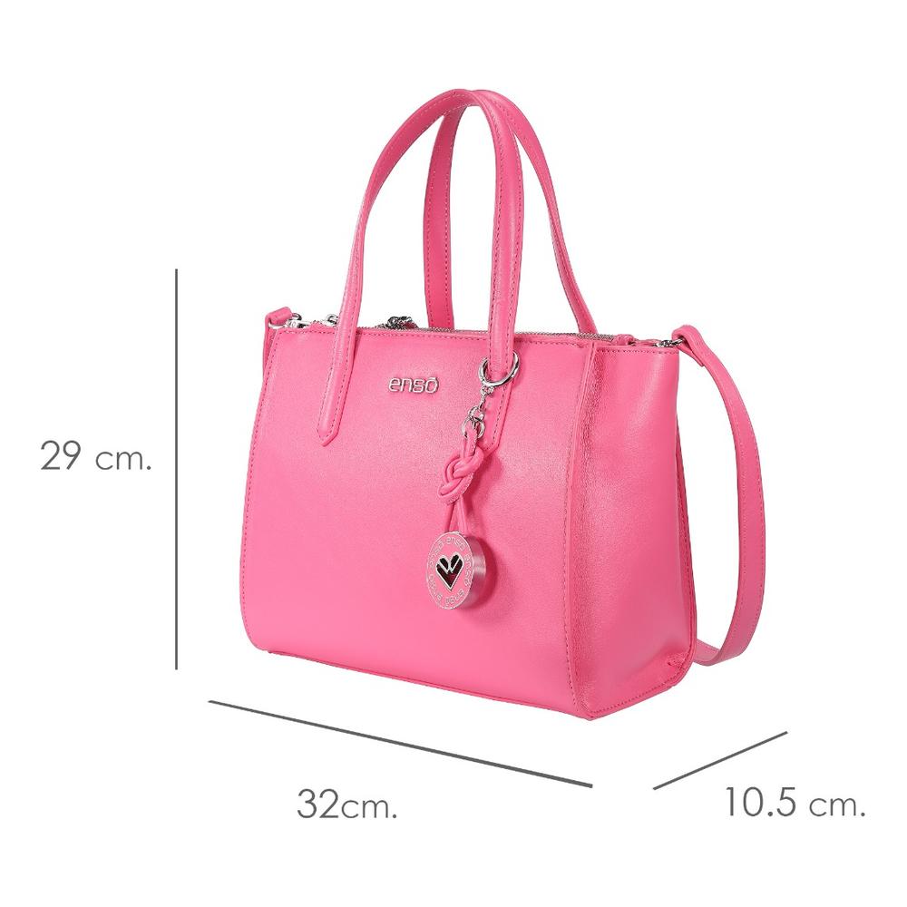 Foto 7 pulgar | Bolsa Tote Enso Amor De Verano Mujer Eb2432ttp02 Rosa Rosa
