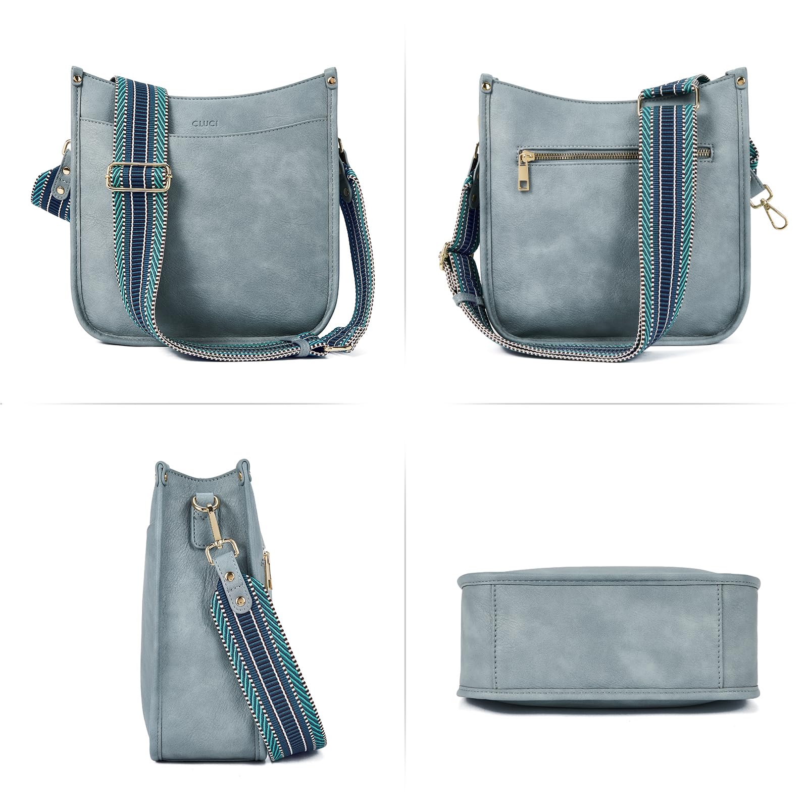 Foto 5 | Bandolera Cluci Trendy Fashion De Piel Vegana Para Mujer - Venta Internacional.
